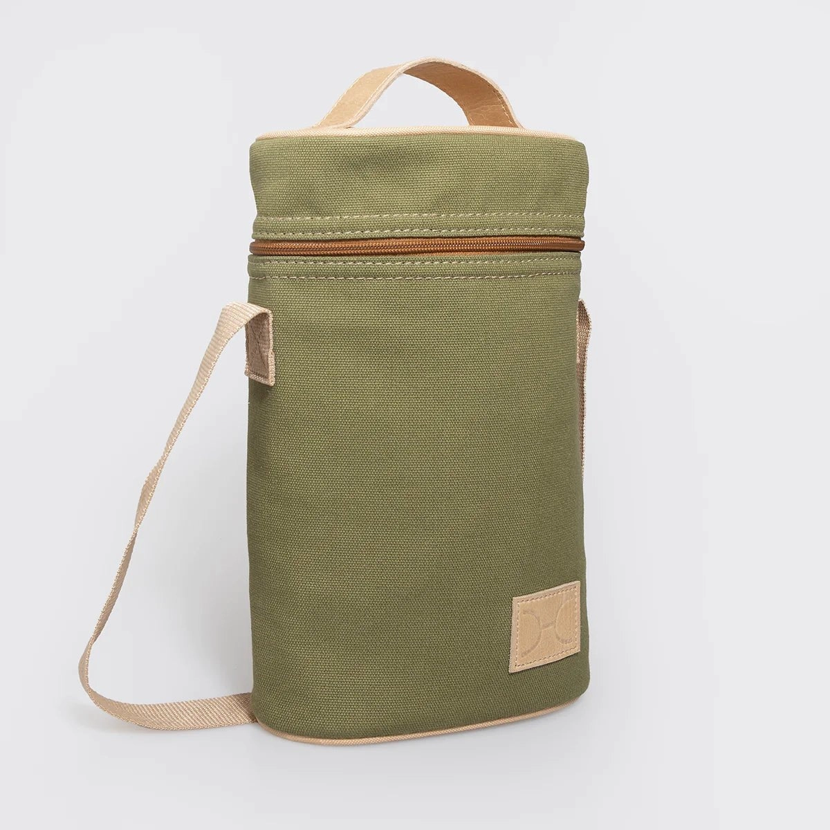 Hot Savings Alert Grab It Fast Thandana Canvas & Leather Double Carry Wine Cooler
