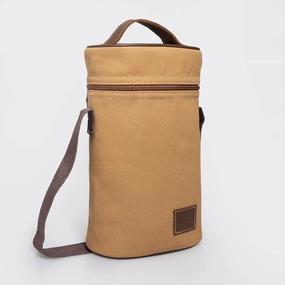 Thandana Canvas & Leather Double Carry Wine Cooler MustHave Clearance