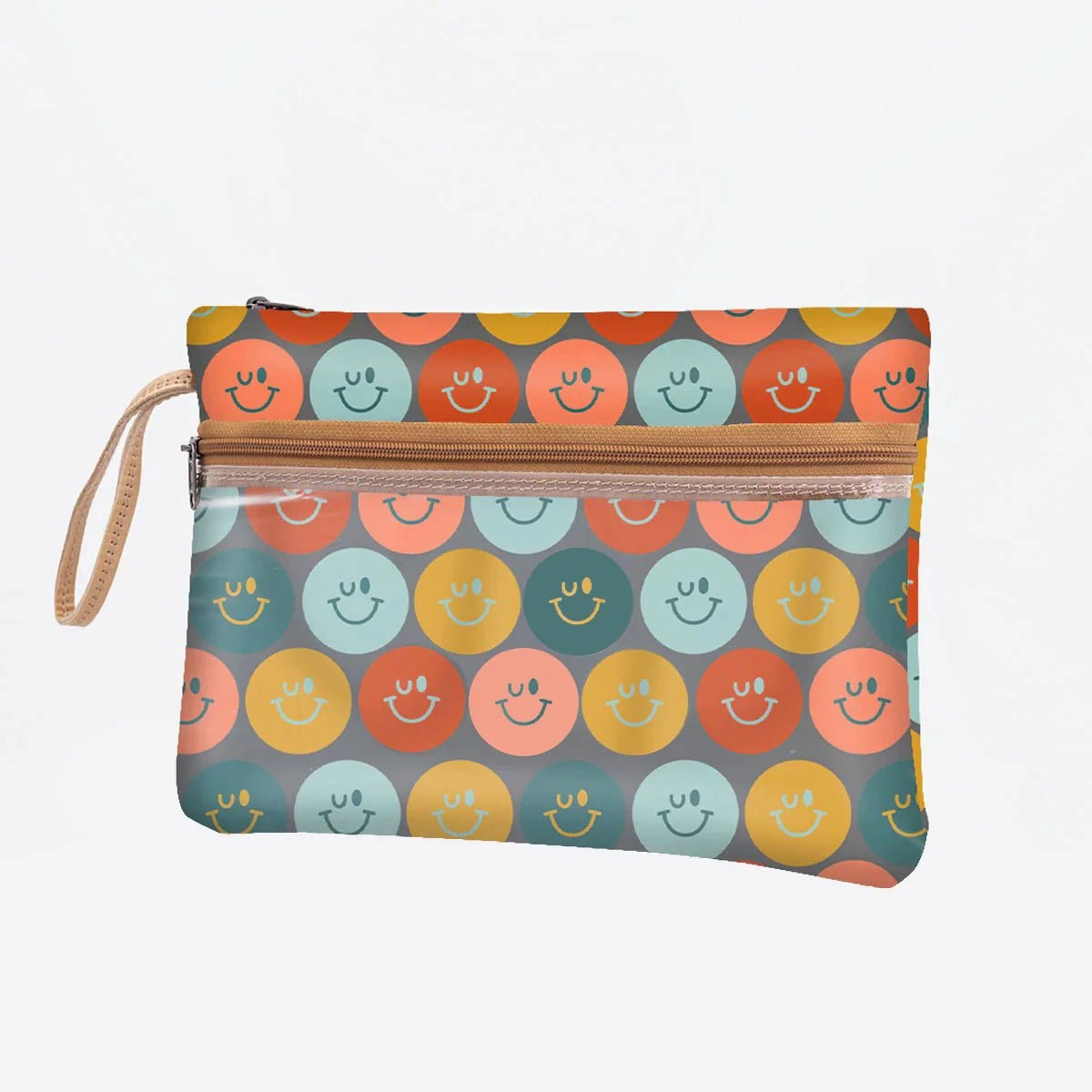 Thandana Laminated Fabric Kids Sticky Fingers Clear Pouch New Arrival Discount
