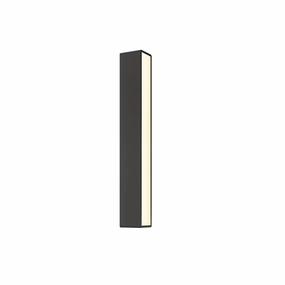 Sideways LED Wall Sconce Textured BronzeOutdoor wall sconces with motion sensor