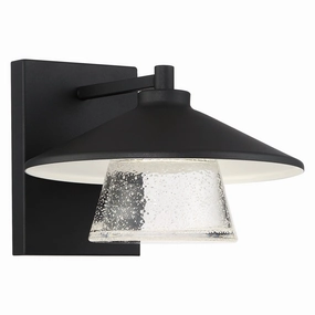 Silo LED Wall Sconce BlackOutdoor wall sconces with motion sensor