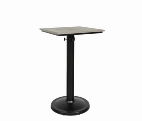 Skye 24" x 30" Pedestal Balcony Tableoutdoor patio dining furniture set