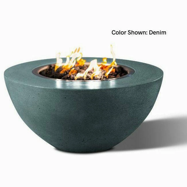 Slick Rock Concrete Oasis 34" Round Concrete Fire Pit Bowl KOF34