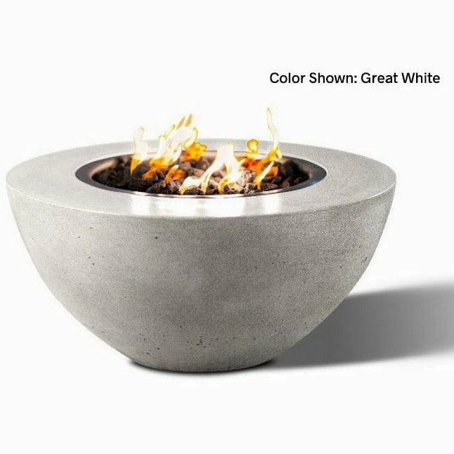 Slick Rock Concrete Oasis 34" Round Concrete Fire Pit Bowl KOF34