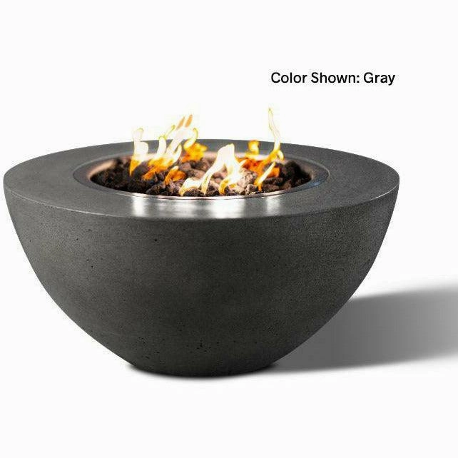 Slick Rock Concrete Oasis 34" Round Concrete Fire Pit Bowl KOF34