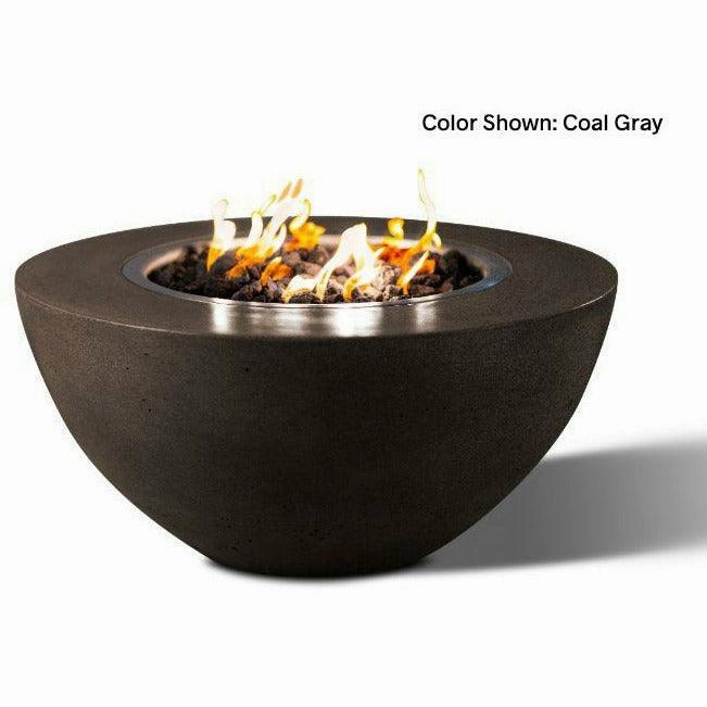 Slick Rock Concrete Oasis 34" Round Concrete Fire Pit Bowl KOF34