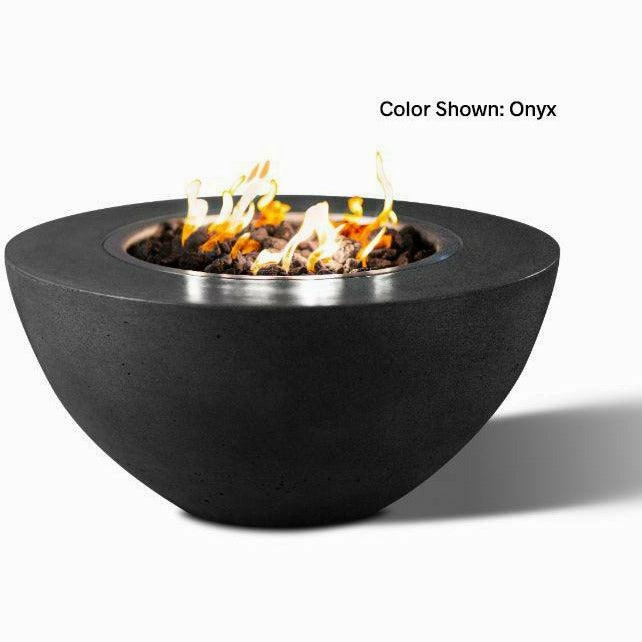 Slick Rock Concrete Oasis 34" Round Concrete Fire Pit Bowl KOF34