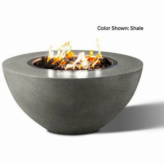 Slick Rock Concrete Oasis 34" Round Concrete Fire Pit Bowl KOF34