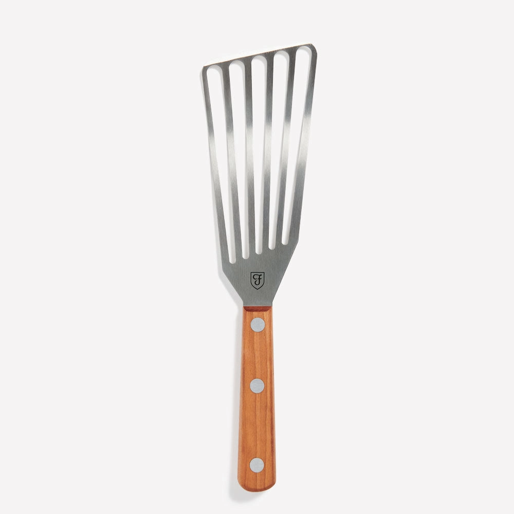 Slotted Turner space-saving outdoor cooking solutions