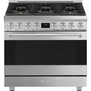 Smeg SPR36UGMX Range Stainless Steel Spr36Ugmx
