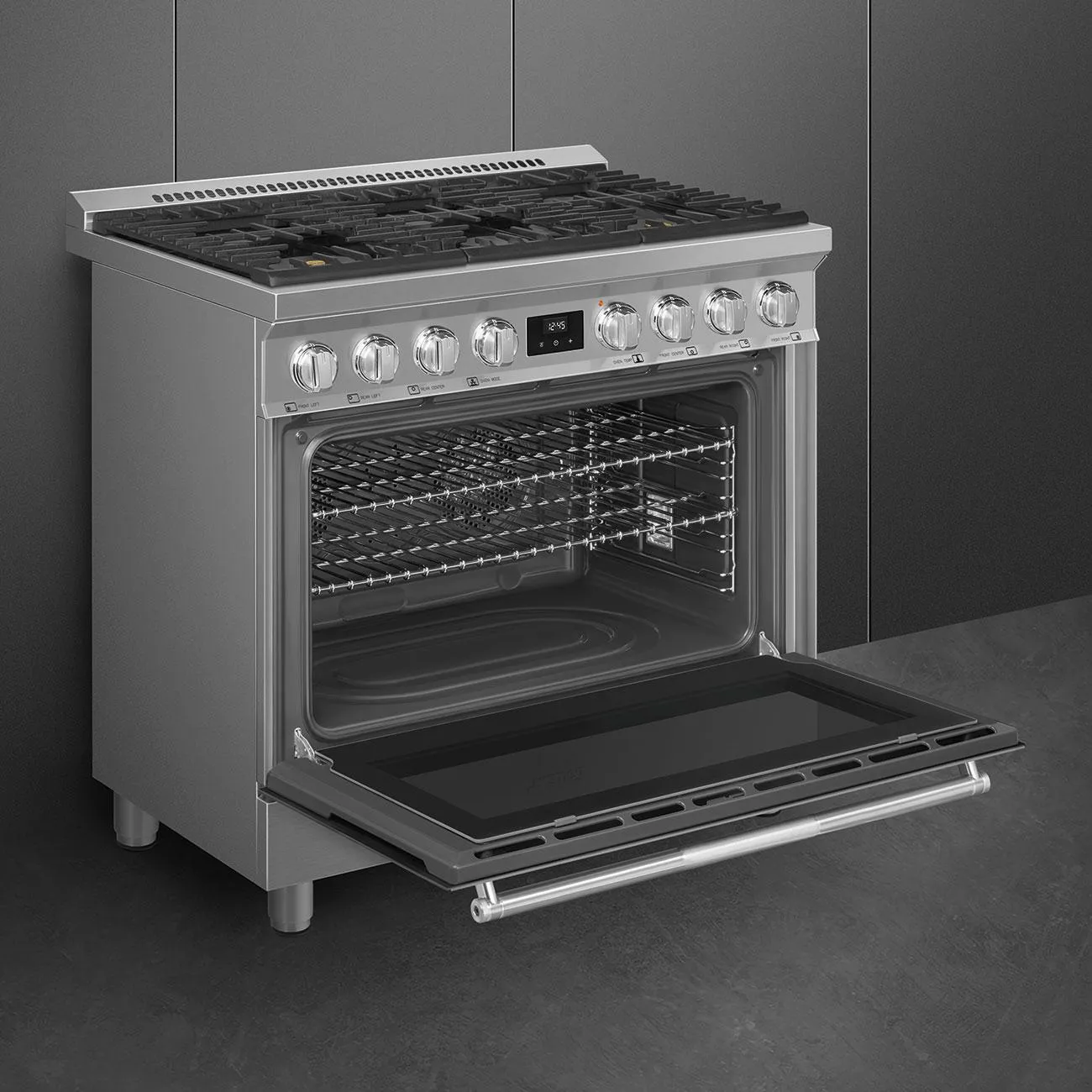 Smeg SPR36UGMX Range Stainless Steel Spr36Ugmx