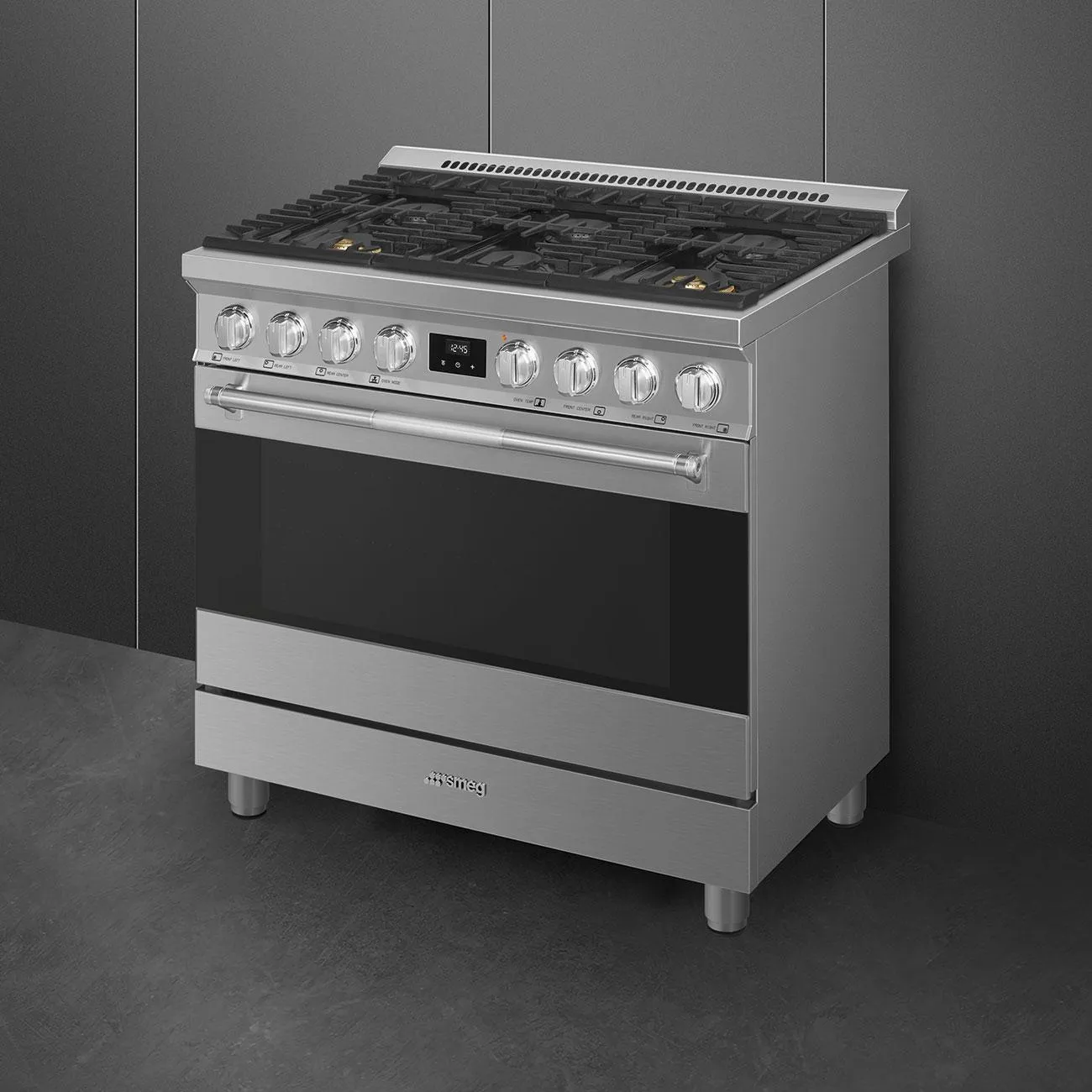 Smeg SPR36UGMX Range Stainless Steel Spr36Ugmx
