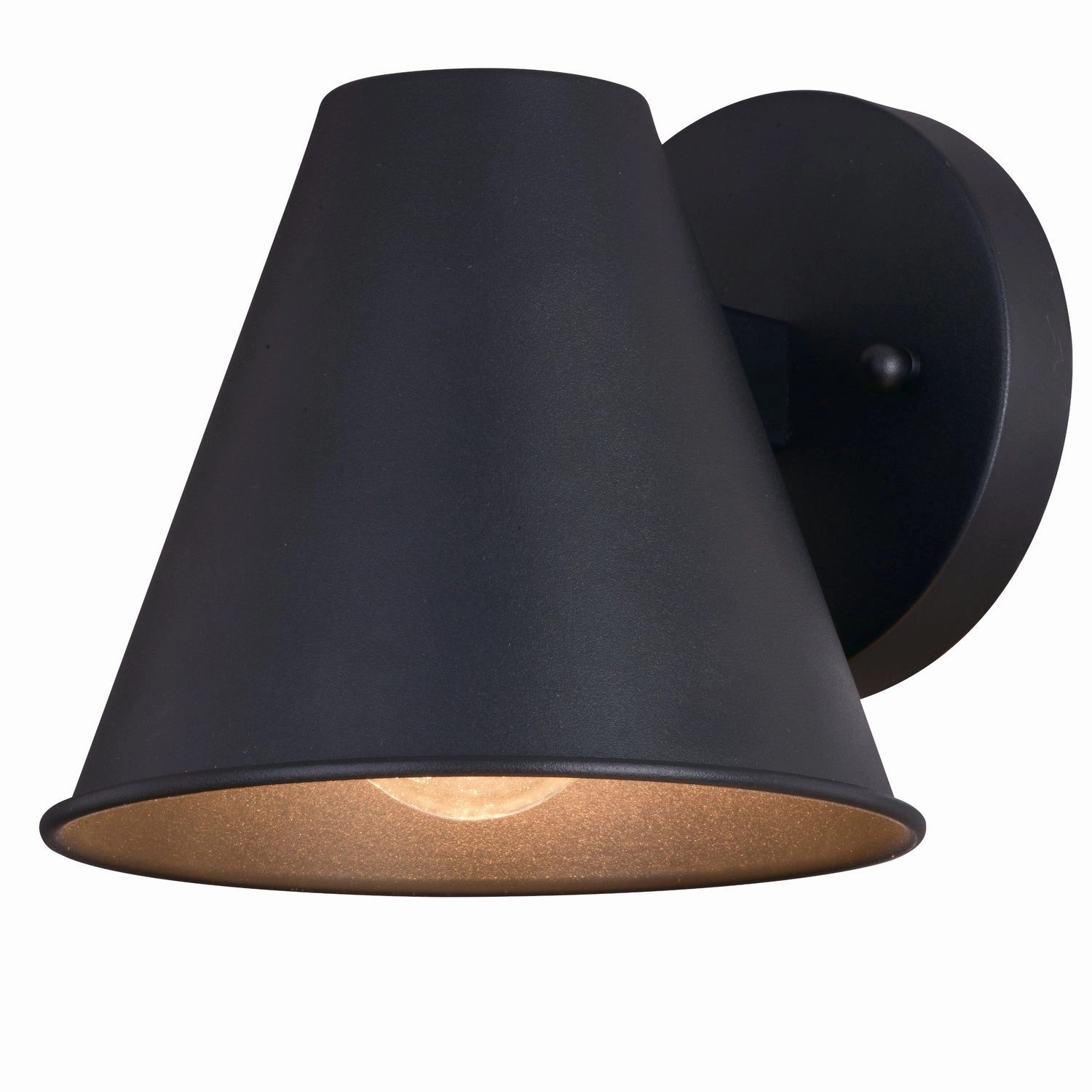 Smith One Light Outdoor Wal Mount Textured BlackOutdoor wall sconces with motion sensor