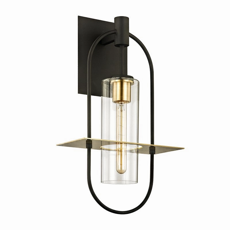 Smyth One Light Wall Sconce Textured BronzeOutdoor wall sconces with motion sensor