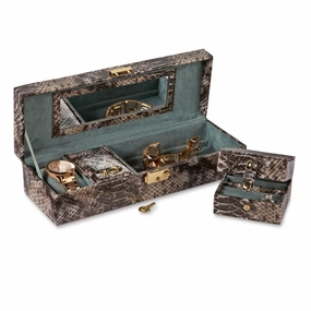 Snake Print Travel Jewelry Box Hot Offer Frenzy MustHave Steals