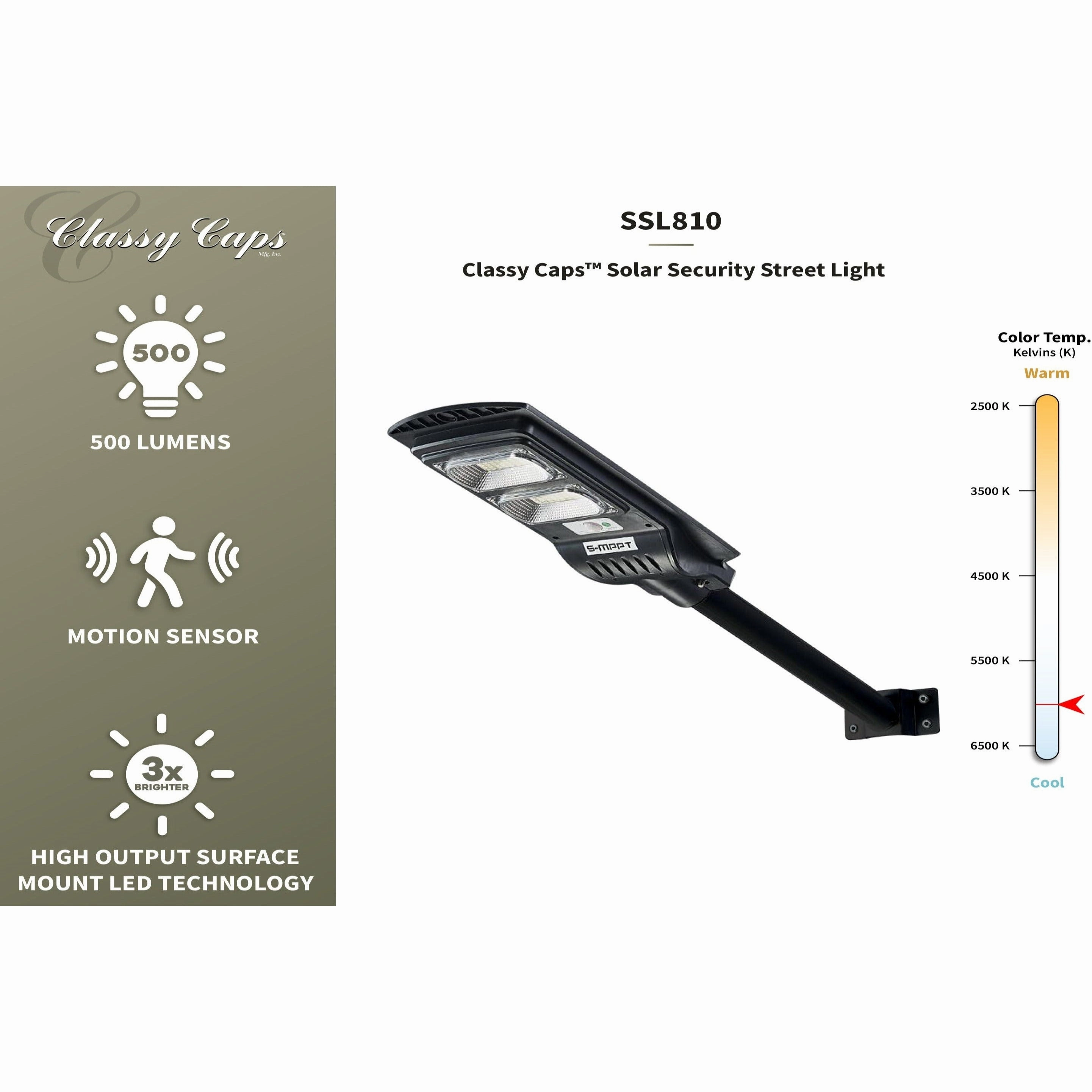 Solar Security Street Light