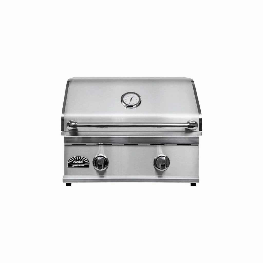 Sole Gourmet 26-inch TR Series 2-Burner Built-In Grill large capacity charcoal BBQ grills