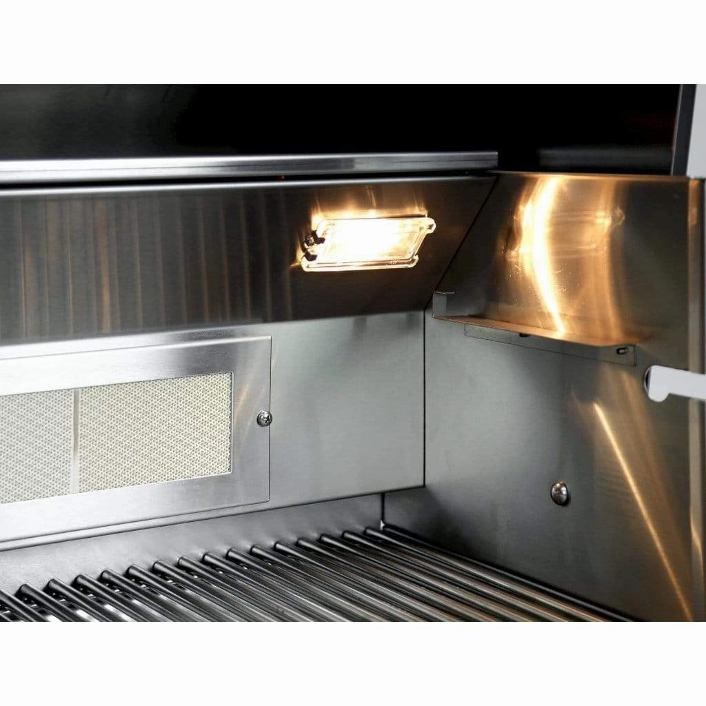 Sole Gourmet 38-inch TR Series 5-Burner Built-In Grill with LED Control Lighting & Rotisserie