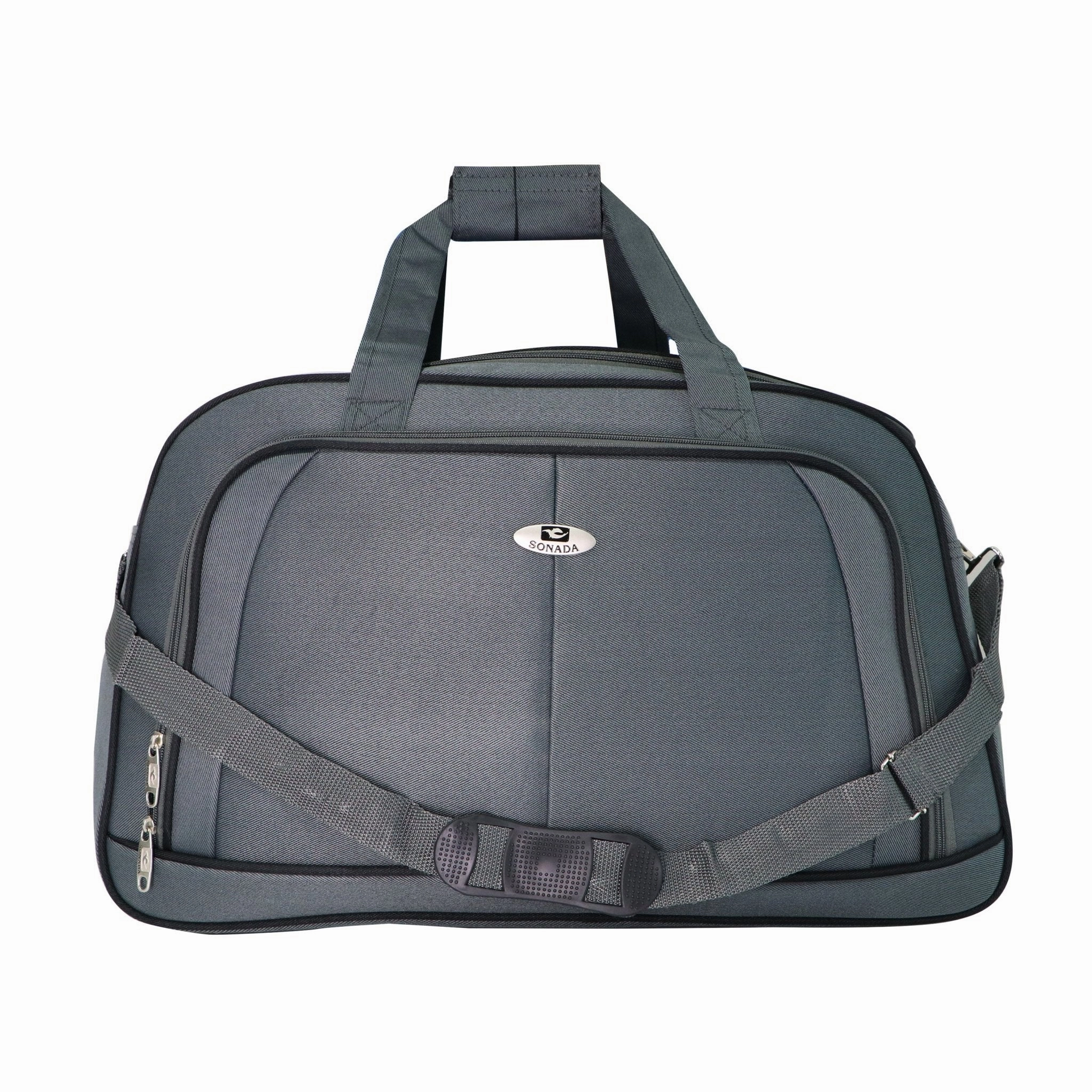 MustHave Deal Sonada Duffel Bag Black With Shoulder Carry Strap