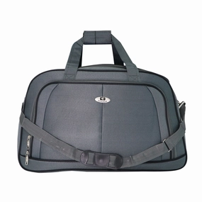 Sonada Duffel Bag Grey With Shoulder Carry Strap Clearance Sale Now