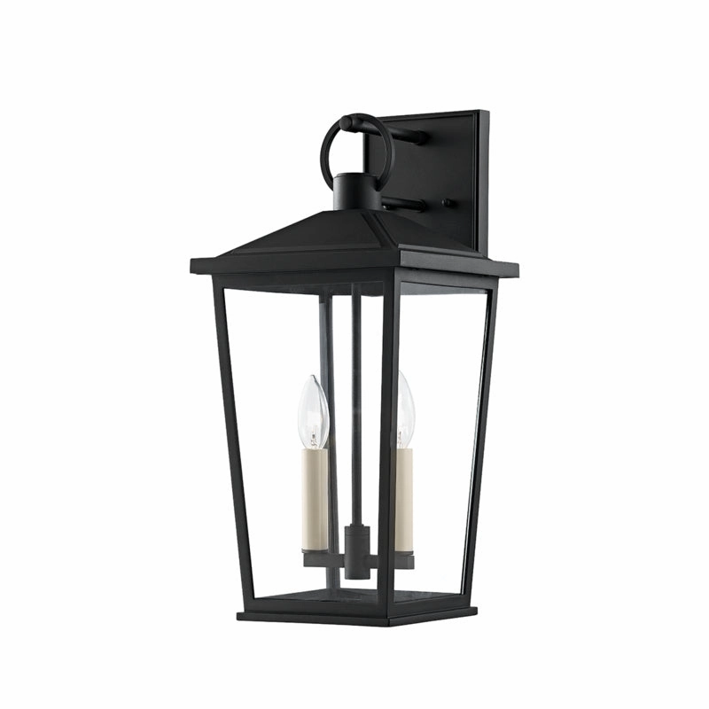 Soren Two Light Outdoor Wall Sconce Textured BlackOutdoor wall sconces with motion sensor