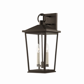 Soren Two Light Outdoor Wall Sconce Textured Bronze W/ HlOutdoor wall sconces with motion sensor