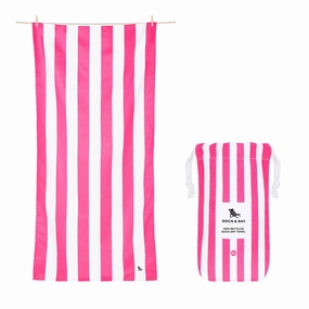 Special Online Offer Hot Offer Event Dock & Bay Beach Towel Cabana Collection Xl 100% Recycled Phi Phi Pink