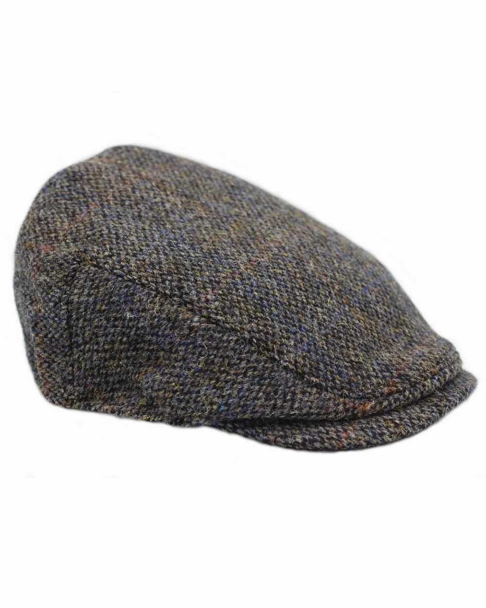 Exclusive Online Deal Heather Highland Harris Tweed Flat Cap Clearance