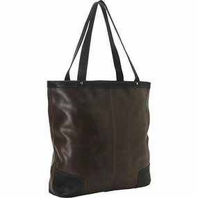 Piel Leather Vintage Vertical Tote Surprise Offer Now