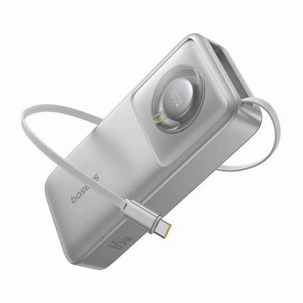 Baseus Free2Pull 65W 20000Mah Power Bank Retractable For Macbook Laptop Mobile Save More Online Today Only Discount Alert