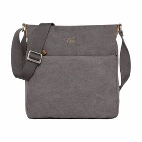Troop London Classic Canvas Across Body Satchel Bag MustHave Gift Ideas
