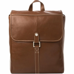 Hector Large 17" Laptop Compatible Leather Backpack Hot Offer Frenzy Grab It Now