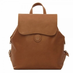 Piel Leather Flap Over Button Backpack Trending Savings Now