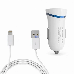 Exclusive Hot Pick Ldnio Dl-C12 Car Charger | 2.1A Usb Lightning Adapter