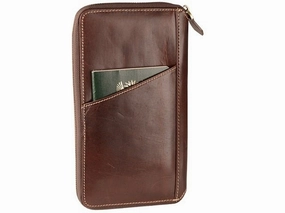 Exclusive Holiday Deal Adpel Sonic Travel Wallet | Brown