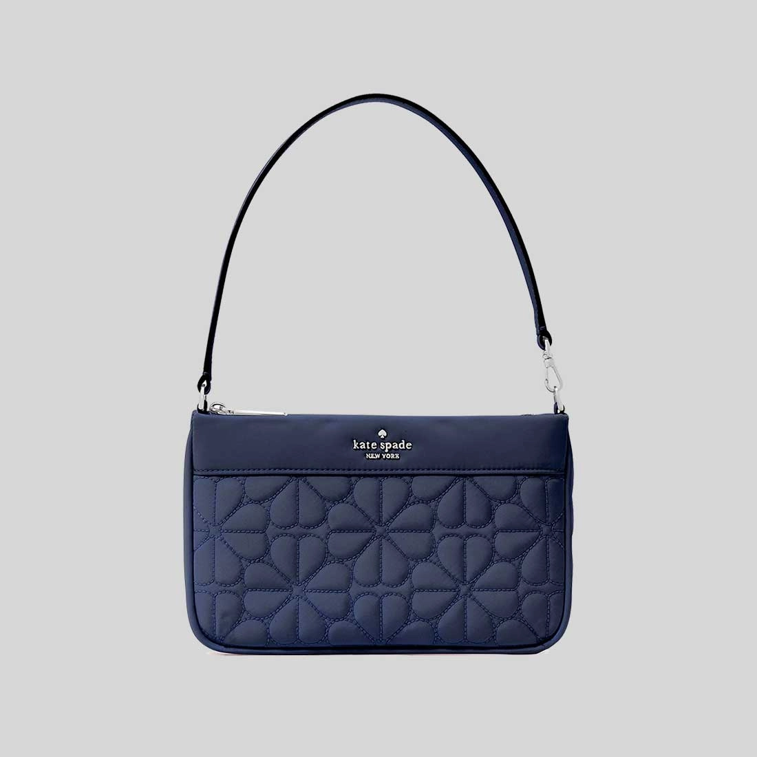 Weekend Specials Kate Spade Spade Flower Quilted Fabric Convertible Wristlet  Parisian Navy Kk255