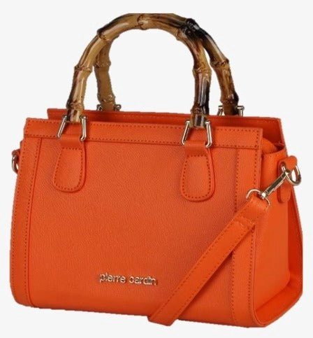 Pierre Cardin Jayde Mini Satchel Handbag | Orange Hot Offer Event