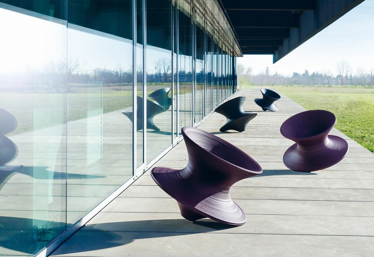 Spun Outdoor Chair
