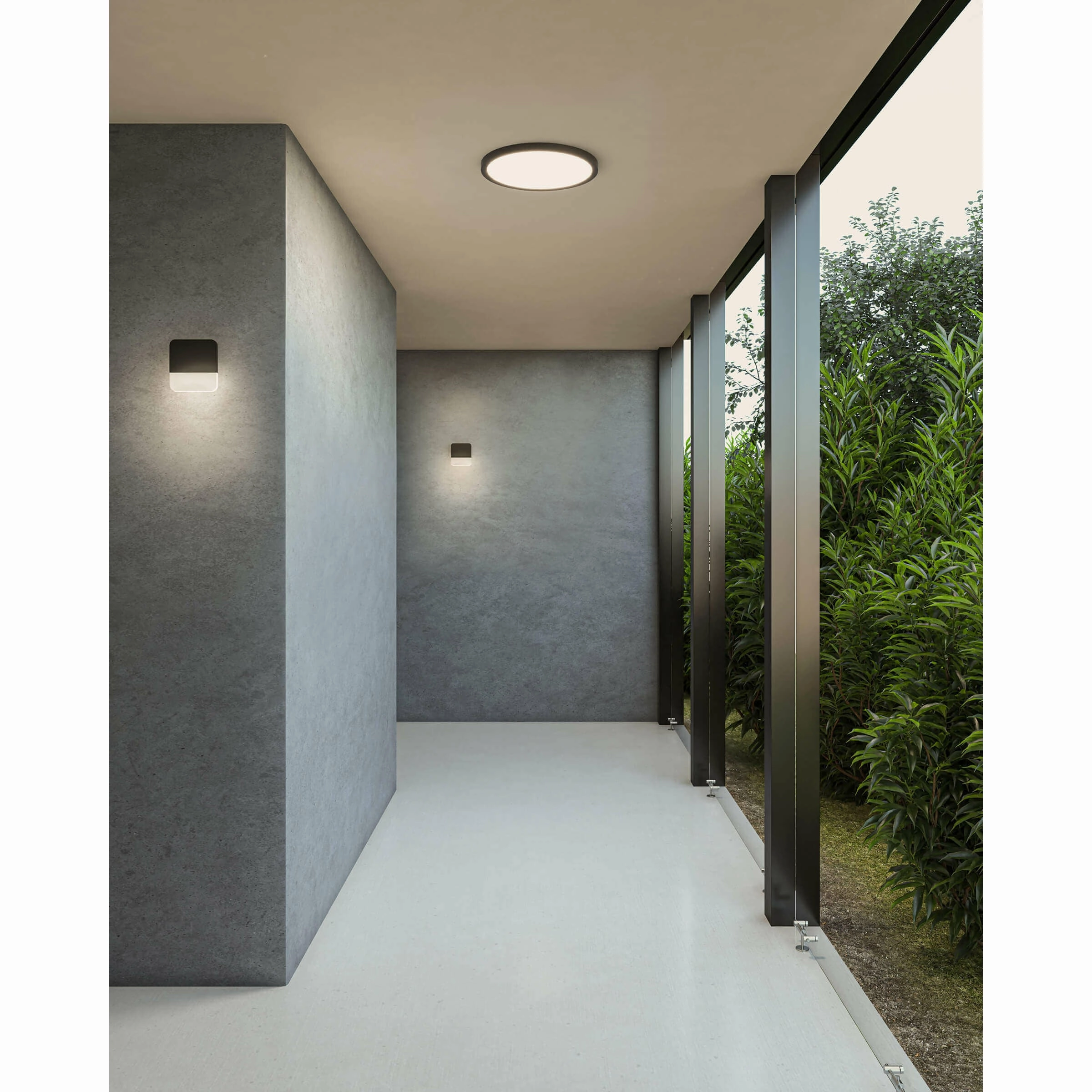Square Ultra Slim Wall Sconce