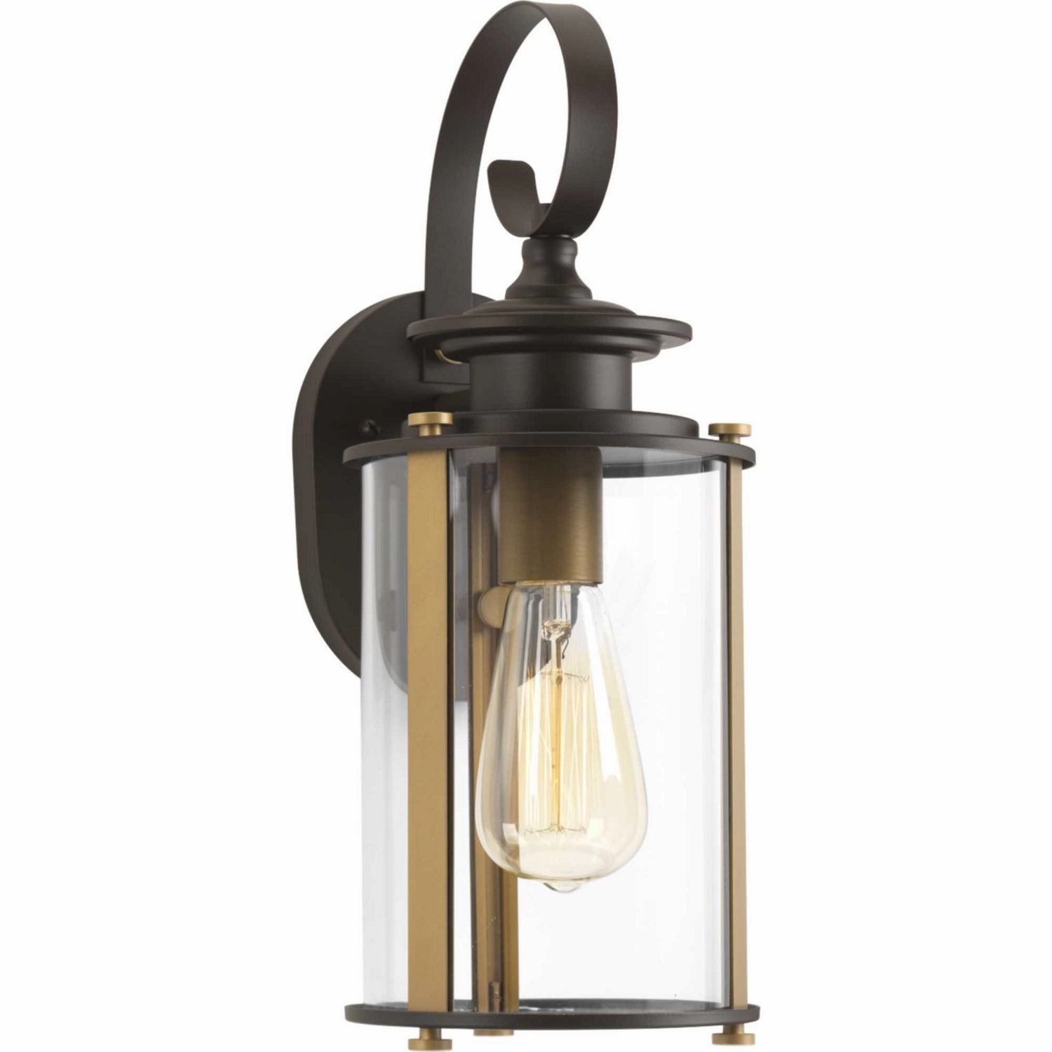 Squire One Light Wall Lantern Antique Bronze