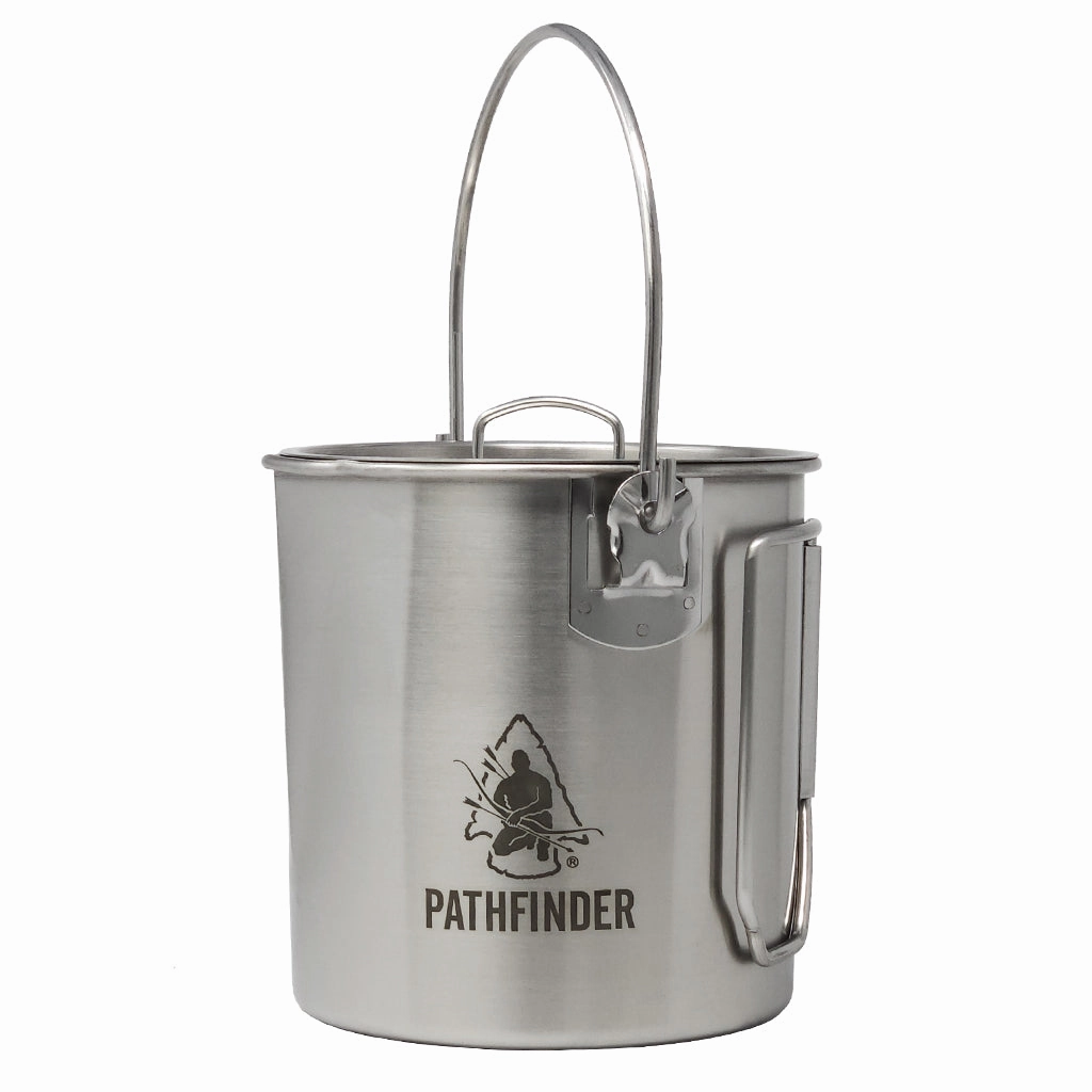 Stainless Steel 1QT. Bush Pot
