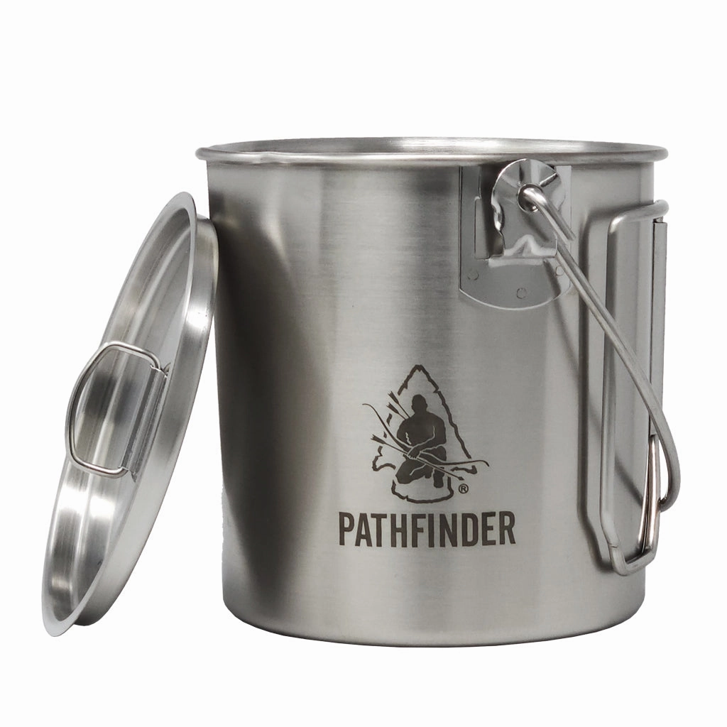 Stainless Steel 1QT. Bush Pot