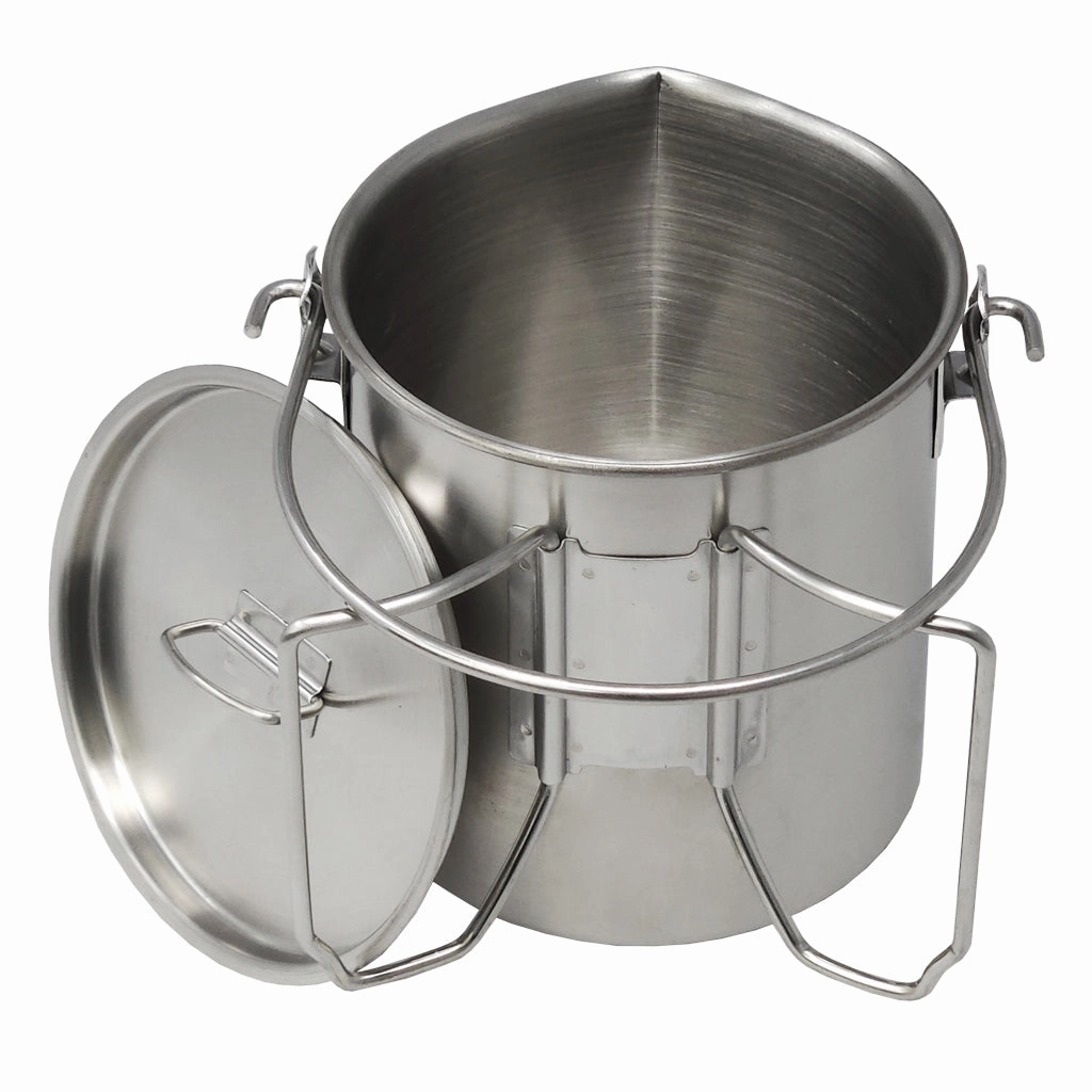 Stainless Steel 1QT. Bush Pot