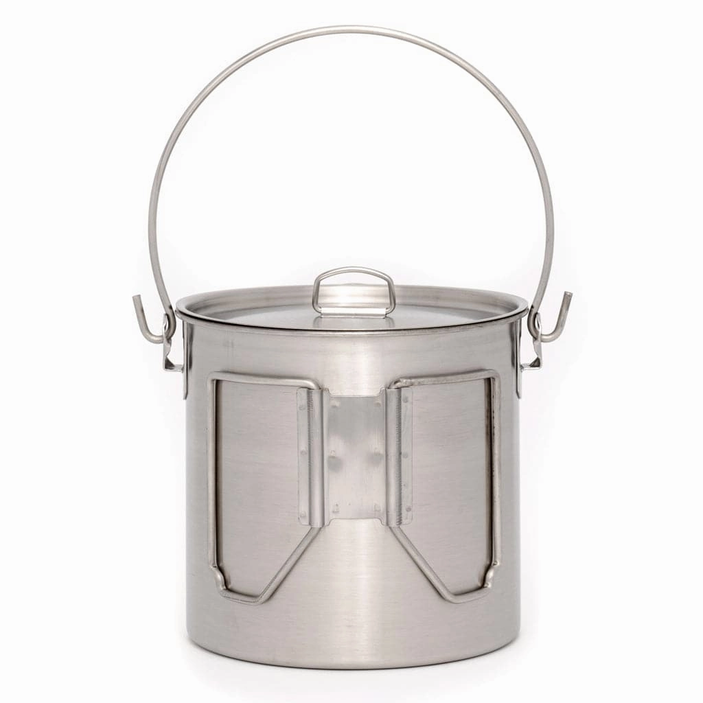 Stainless Steel 64oz. Bush Pot