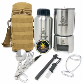 Stainless Steel Bottle Cooking Kit professional grade outdoor cooking tools