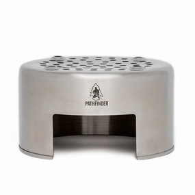 Stainless Steel Pot & Pan Stove Stand professional grade outdoor cooking tools