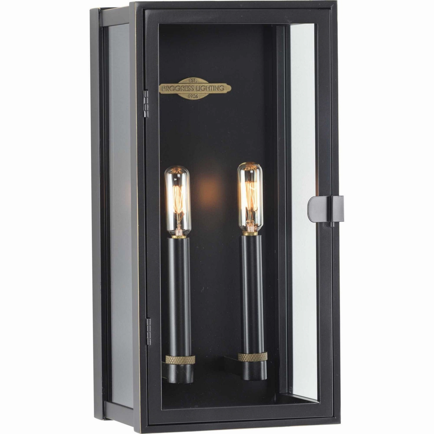 Stature Two Light Wall Lantern Oil Rubbed BronzeOutdoor wall sconces with motion sensor