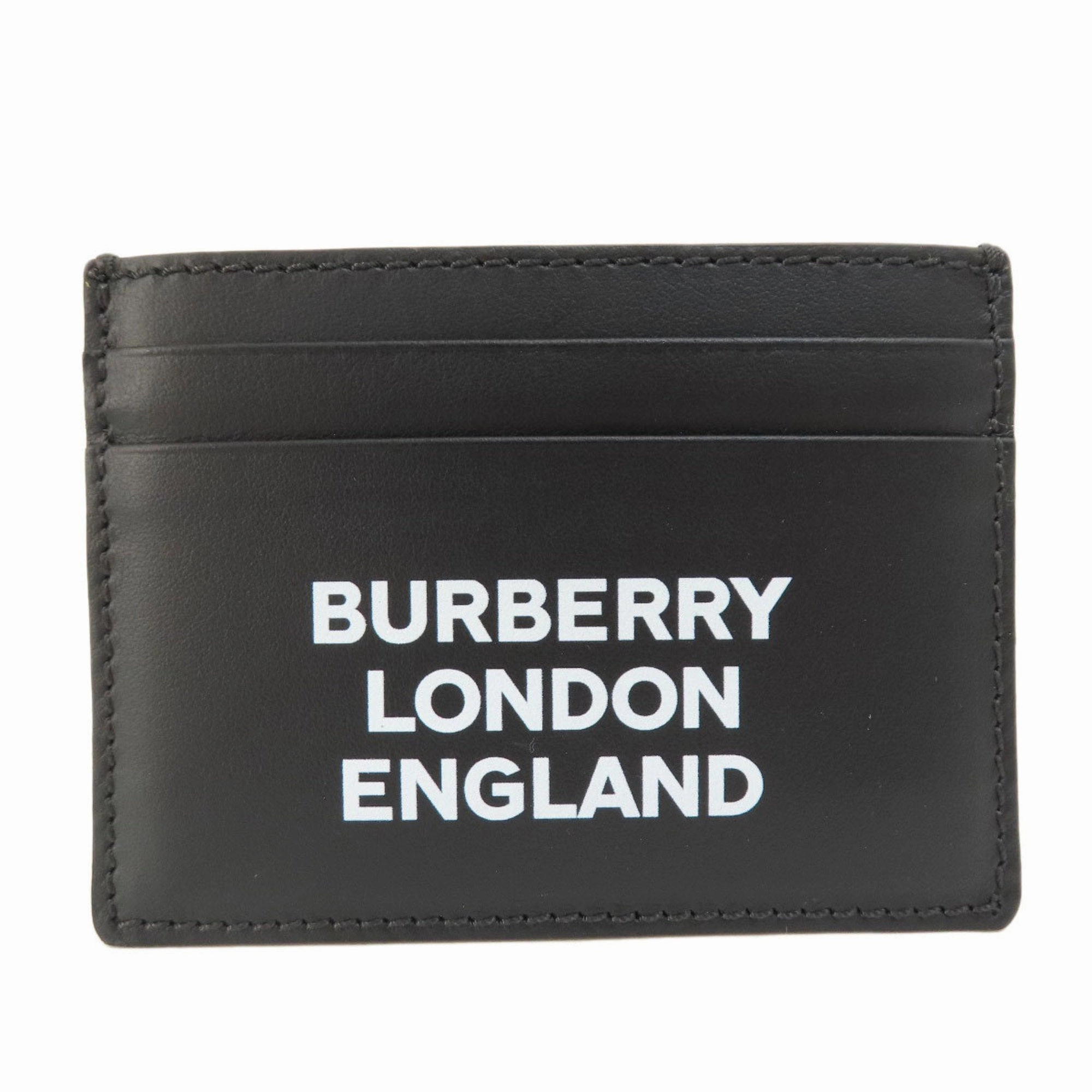 Burberry  Leather Business Card Case (Pre-Owned) Flash Discount Today
