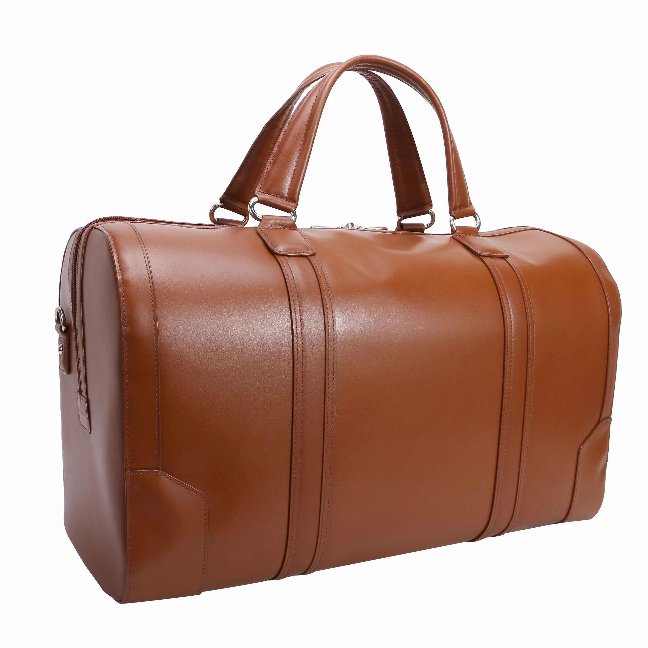 Mcklein Kinzie  20 Leather Carry-All Tablet Duffel Flash Deal Today