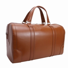 Mcklein Kinzie  20 Leather Carry-All Tablet Duffel Flash Deal Today